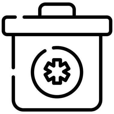 first aid box icon, healthcare and medical icon.