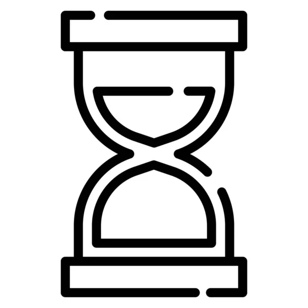 Hourglass Sand Clock Icon Healthcare Medical Icon — Stock Vector