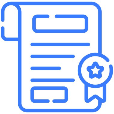 diploma, degree line icon, vector design usa independence day icon.