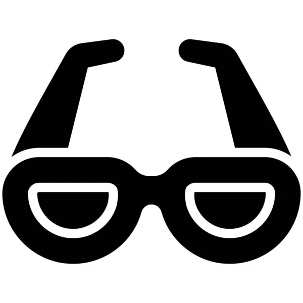 Glasses Sunglasses Glyph Icon Vector Design Usa Independence Day Icon — Vector de stock