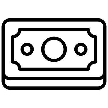 Para için. Kara Cuma tarzı ya da market alışverişi, satış ikonu tasarımı. 