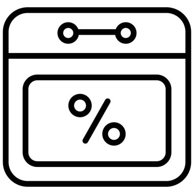 İndirim tarihi tarzı, Kara Cuma alışverişi, indirim simgesi tasarımı.