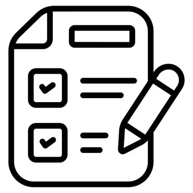 Alışveriş listesi tarzı, Kara Cuma alışverişi, ikon tasarımı.