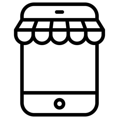 Çevrimiçi dükkan tarzı, Kara Cuma alışverişi, indirim simgesi tasarımı.