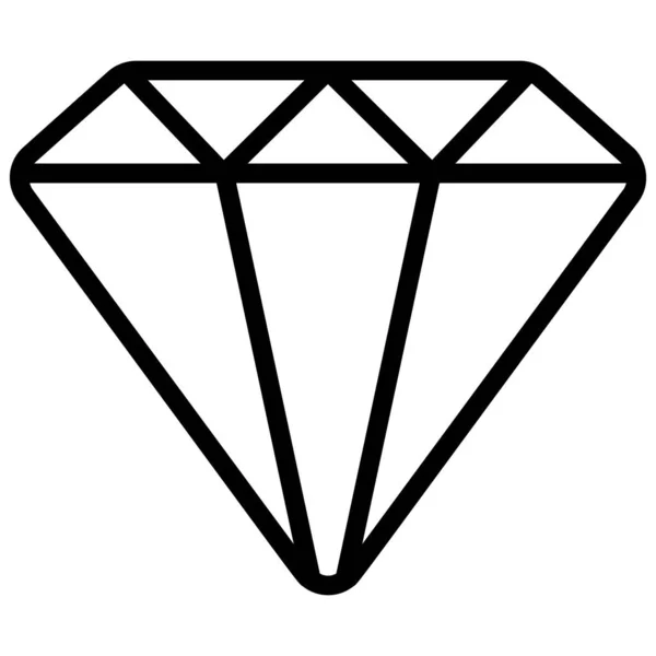 다이아몬드 스타일 프라이데이 아이콘 디자인 — 스톡 벡터