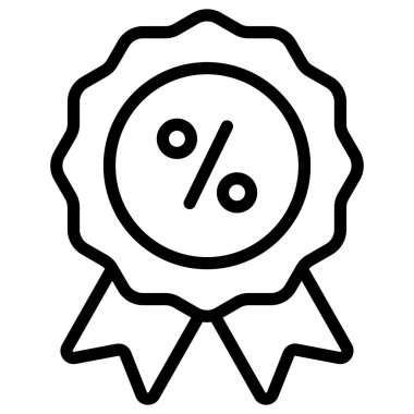 İndirim tarzı, Kara Cuma alışverişi, indirim simgesi tasarımı.