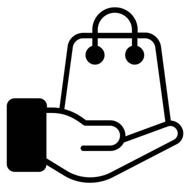 Siyah doldurulmuş çizgi simgesi, Kara Cuma kabartma stili veya market alışverişi, satış simgesi tasarımı satın al.