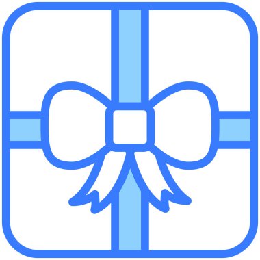 Hediye ikonu, Noel ve kutlamalar. Taslak sembol koleksiyonu. Düzenlenebilir vektör Tasarımı