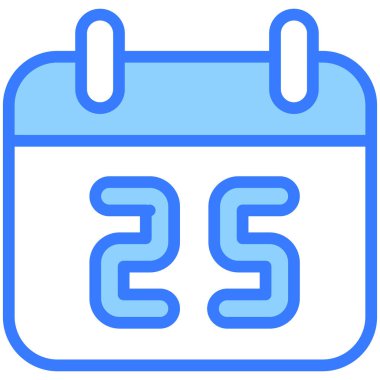 Takvim ikonu, Noel ve kutlamalar. Taslak sembol koleksiyonu. Düzenlenebilir vektör Tasarımı