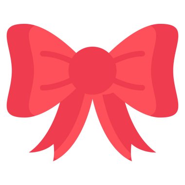 Yay ikonu, Noel ve kutlamalar. düz sembol koleksiyonu. Düzenlenebilir vektör Tasarımı