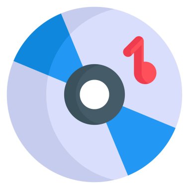 Müzik ikonu, Noel ve kutlamalar. düz sembol koleksiyonu. Düzenlenebilir vektör Tasarımı