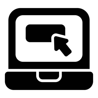 çevrimiçi alışveriş vektörü simgesi, alışveriş ve indirim satış simgesi.