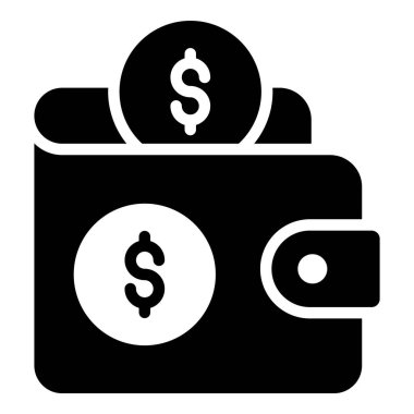 cüzdan vektör simgesi, alışveriş ve indirim satış simgesi.