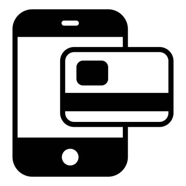 ödeme metodu siyah ikon, alışveriş ve indirim satış simgesi.