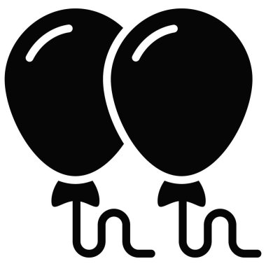 balonlar vektör simgesi. Hindu festivali, Hindu kutlama ikonu,