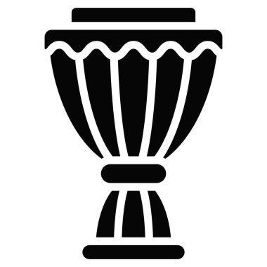 davul vektör simgesi. Hindu festivali, Hindu kutlama ikonu,