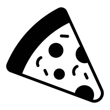 Pizza vektör simgesi. Hindu festivali, Hindu kutlama ikonu,