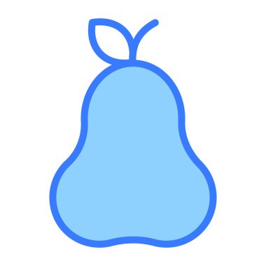 armut vektör çizgisi simgesi. Modern ince çizgi sembolleri. Geleneksel elementlerin koleksiyonu.