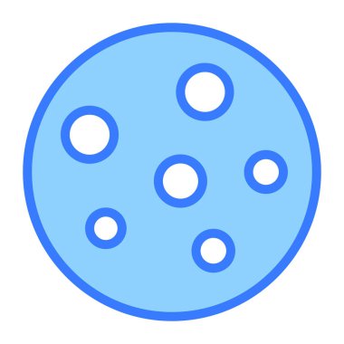 Kurabiyeler vektör ana hatları simgesi. Modern renkli taslak semboller. Geleneksel elementlerin koleksiyonu.