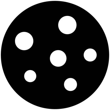 Kurabiye vektör simgesi. Modern kabartma semboller. Geleneksel elementlerin koleksiyonu.