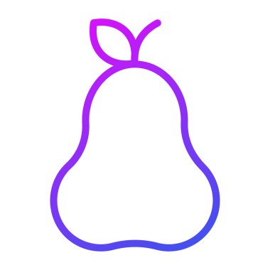 armut vektör çizgisi simgesi. Modern ince çizgi sembolleri. Geleneksel elementlerin koleksiyonu.