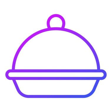  yiyecek kabı taşıyıcı ana hatları simgesi. Modern ince çizgi sembolleri. Geleneksel elementlerin koleksiyonu.