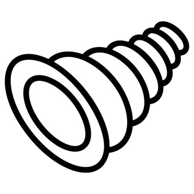 Cornucopia vektör ana hatları simgesi. Modern ince çizgi sembolleri. Geleneksel elementlerin koleksiyonu.