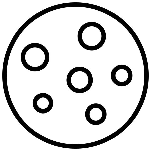 Εικονίδιο Διανυσματικού Περιγράμματος Cookies Σύγχρονα Σύμβολα Λεπτής Γραμμής Συλλογή Παραδοσιακών — Διανυσματικό Αρχείο