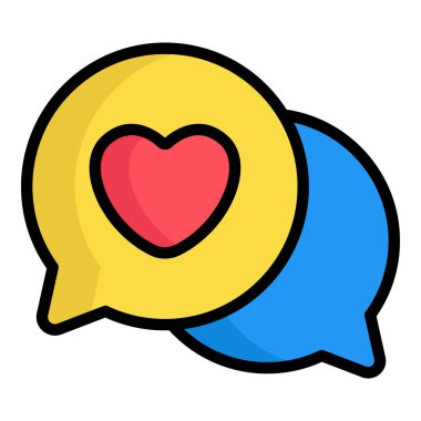 Aşk sohbeti, masaj rengi simgesi