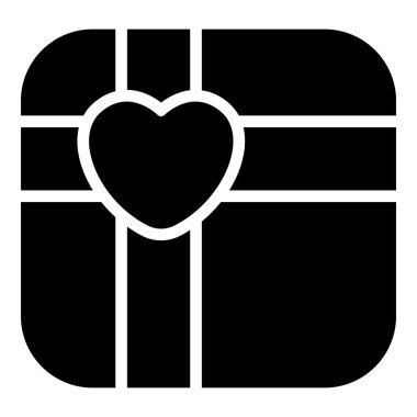 Aşk hediyesi, siyah simge