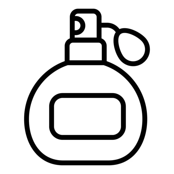 Perfume Fragrância Ícone Linha Simples —  Vetores de Stock