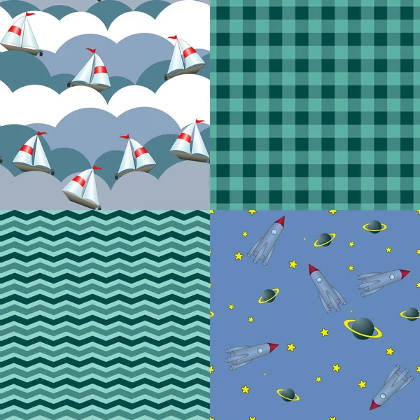 çocuk için seamless modeli ayarla