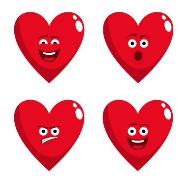 Yüzü ve duyguları olan çizgi film karakteri.