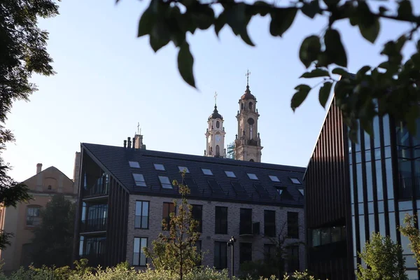 View of the roofs of the old city in the morning