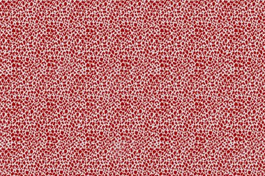 Beyaz arka planda kırmızı noktalar, projeleriniz için güzel bir arkaplan