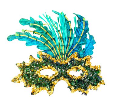 Carnival mask isolated