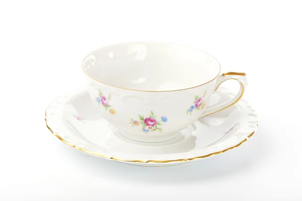 Beautiful vintage cup and saucer Royalty Free Stock Photos