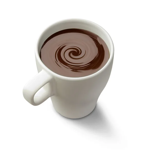 Cup of chocolate close-up — Stock Photo, Image