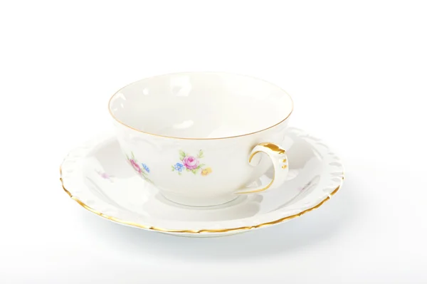 Vintage cup and saucer Royalty Free Stock Photos