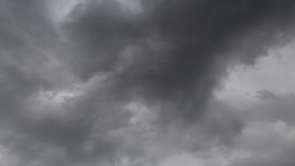 Nuvens de chuva bonitas se movendo timelapse — Vídeo de Stock