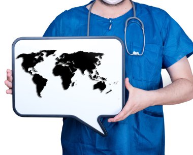 Doktor ve konuşma balonu