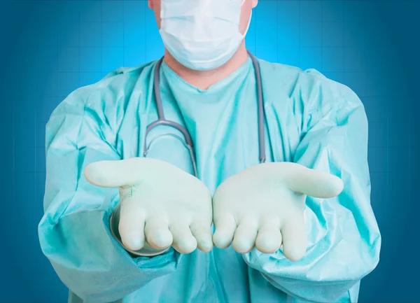 Chirurgie des mains médecin — Photo