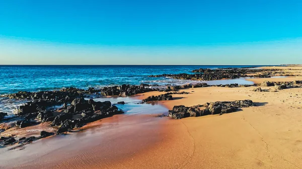 Terug Beach Bunbury West Australië Een Prachtige Zonnige Dag Tijdens — Stockfoto