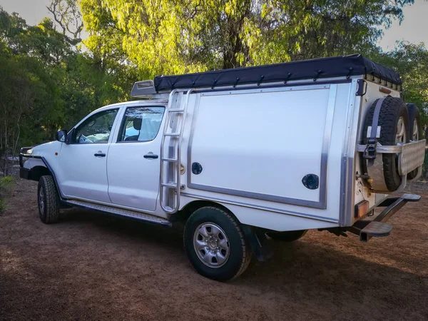 Austrálie Toyota Landcruiser Camprite Offroad Camper — Stock fotografie