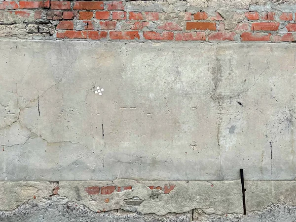 Texture Mattoni Muro Cemento Vicino — Foto Stock