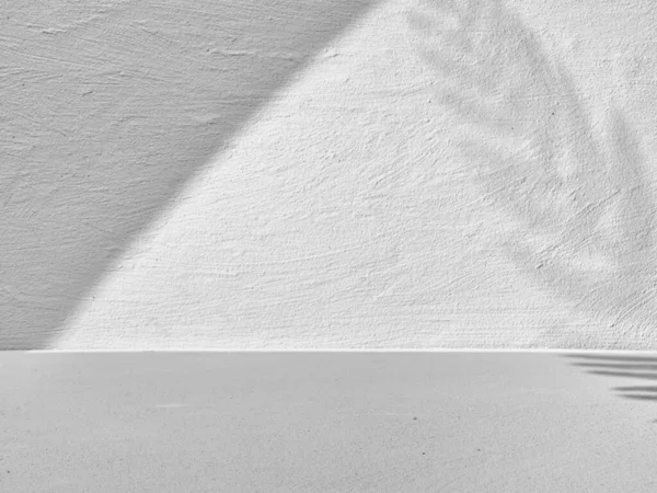 Fondo Gris Para Presentación Del Producto Con Luz Natural — Foto de Stock