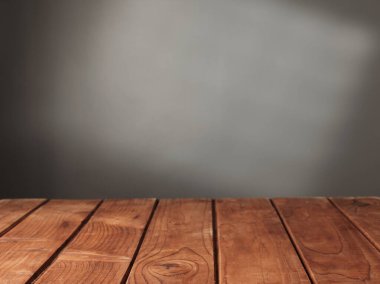 Ürün sunumu için boş tablo