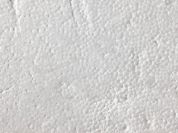 Texture White Styrofoam Closeup — 图库照片