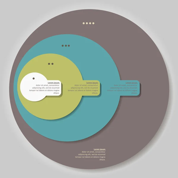 Modern vektör infographics seçenekleri afiş — Stok Vektör