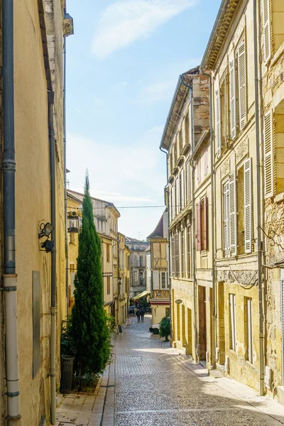 Stadsgezicht Bergerac Nieuwe Aquitaine Frankrijk — Stockfoto